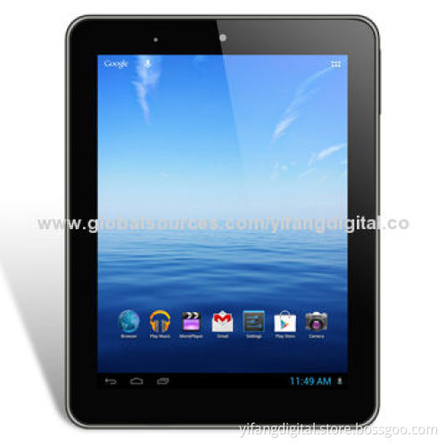 8-inch Dual Core Tablet with AML8726-MXS Cortex A9, 1.5GHz, Dual Camera and 1024*768 Resolution